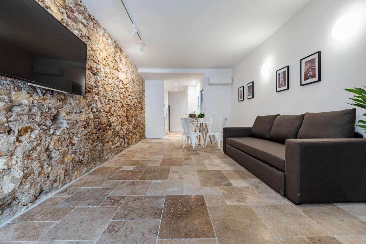 Stone Wall Apartment En Barri Port Maritim Tarragona Exterior foto